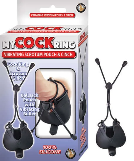 cock ring modern grip-My Cock Ring: Vibrating Scrotum Pouch & Cinch - The Ultimate Experience