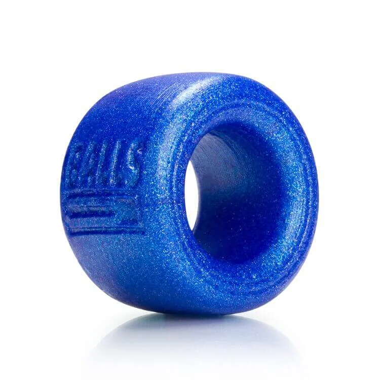 cock ring luxury comfort-Oxballs Balls-T Small Silicone Ball Stretcher | High & Tight Sack Fit, Stretch & Comfort – Blue