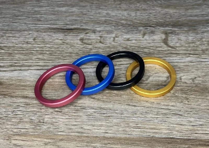 cock ring custom grip-1/4" Thick Style Cockring in Anodized Aluminum