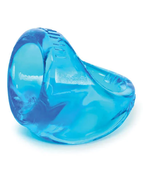 cock ring skin style-Elevate Your Pleasure with the Unit X Cock Sling in Ice Blue