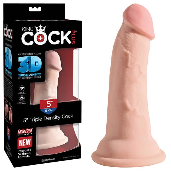 understanding-penis-anatomy-basics-King Cock Plus 5'' Triple Density Cock