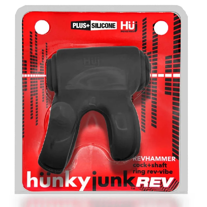 cock ring discreet feel-Experience Ultimate Pleasure with the Hunky Junk Revhammer Tar Ice Vibrating Cock Ring