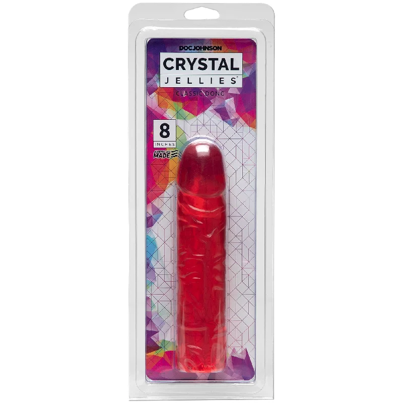 penis-care-for-runners-Sparkly Crystal Jelly: 8" Flexible Adventure Toy