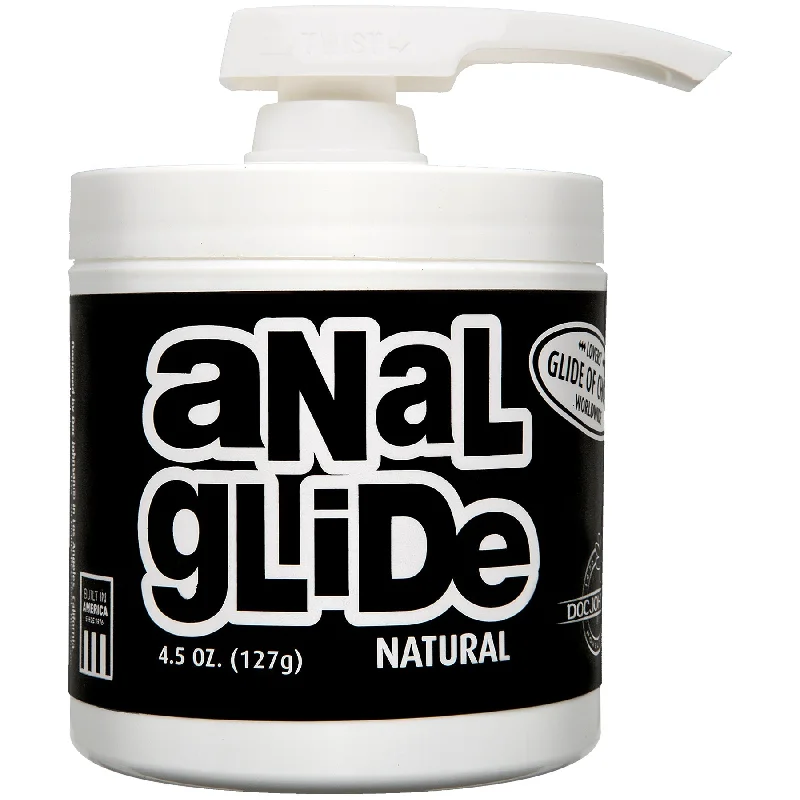 anal toys for discreet use-Anal Lube Natural 4.5 Oz Bulk