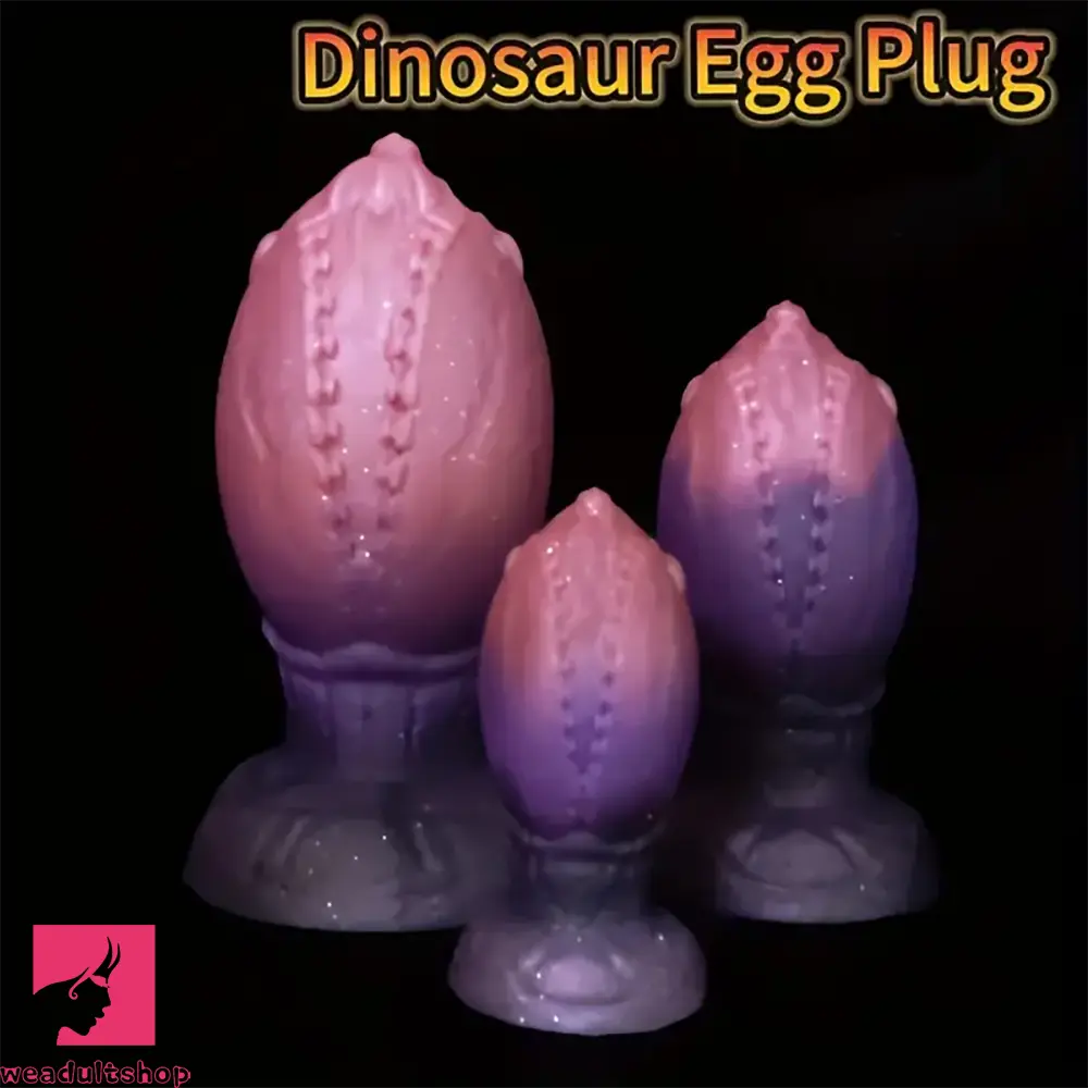 Penis-tight-3.3in 5.25in 6.8in Fantasy Dinosaur Egg Dildo For Men Adult Ass