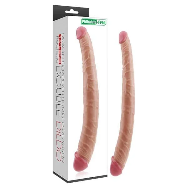 penis-massage-for-health-Lady-Killer Tapered Double Dildo