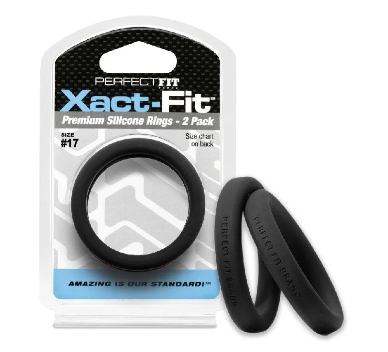 anal toys for intimate fun-Xact-Fit #17 1.7in 2 Pk