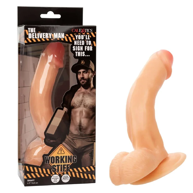 penis-cleaning-methods-effective-Working Stiff the Delivery Man 6.5 inches Dildo - Ivory