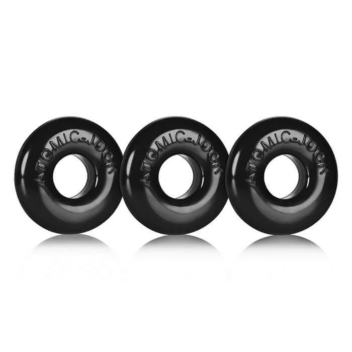 cock ring discreet feel-Oxballs Ringer 3-Pack Cock Ring Set - Enhance Your Size and Performance