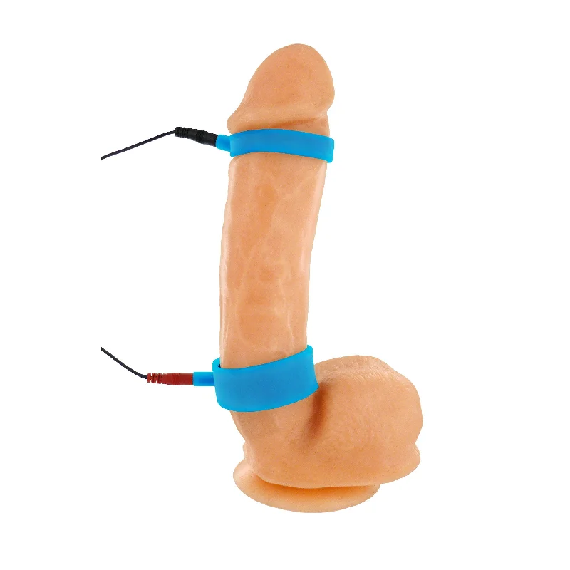 cock ring quick delivery-Zeus Uni-Polar Silicone Electrosex Cock Rings