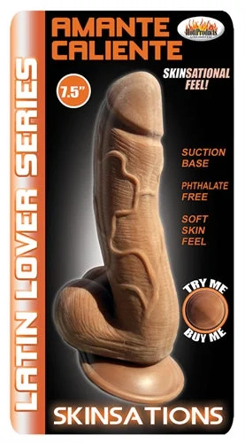 penis-circumcision-recovery-tips-"Latin Lover" 7.5 Inch Realistic Dildo with Suction Cup