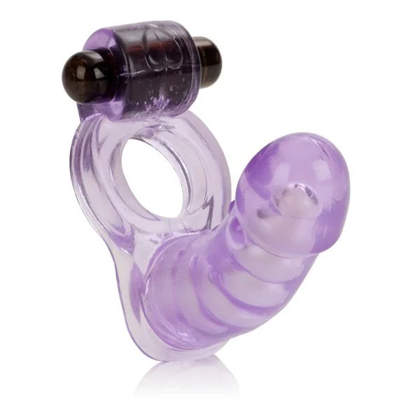 cock ring bold design-Double Diver Dual Penetration Vibrating Cock Ring