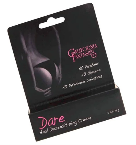 anal toys with smooth texture-Dare - Anal Desensitizing Cream - 0.5 Oz.