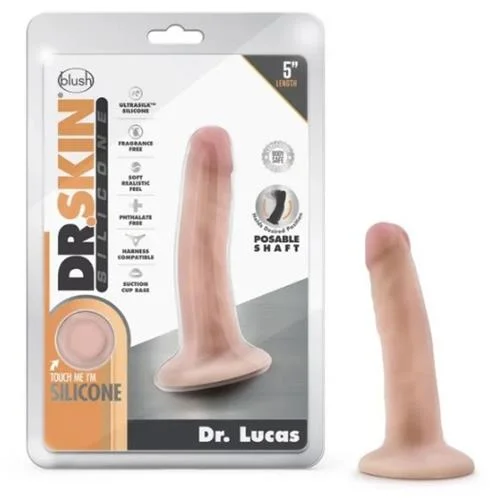 how-to-increase-penis-energy-Dr Skin Silicone Dr Lucas - Flesh 5"