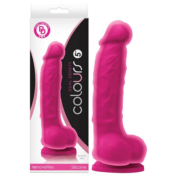 penis-care-during-summer-Colours Dual Density - 5'' Dong