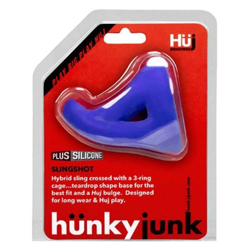 cock ring bold grip-Hunkyjunk SLINGSHOT 3-Ring Teardrop Cock Ring