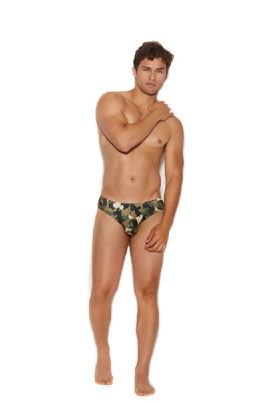 sexy goddess outfit-Men's Thong Back Brief - Large/xlarge -  Camouflage