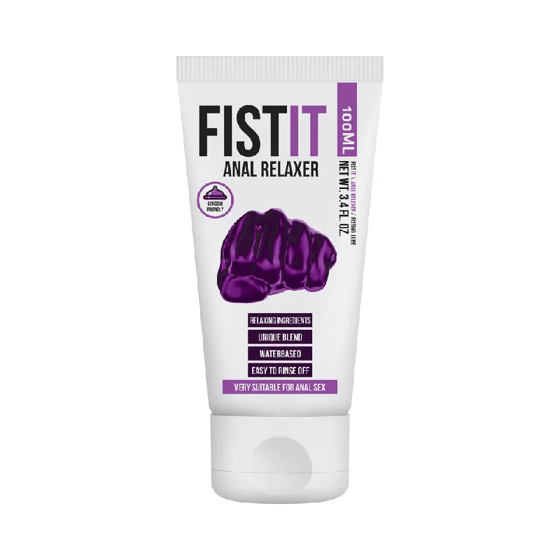 anal toys with soft tip-Fist It Anal Relaxer Water-Based Fisting Lubricant 100ml / 3.4 oz.