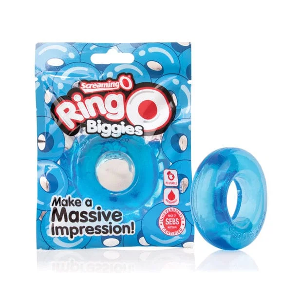 cock ring luxury silicone-TheScreamingO - RingO Biggies Rubber Cock Ring