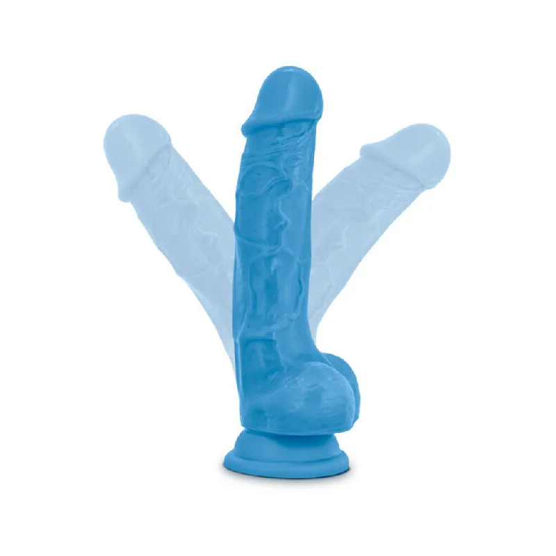 penis-massage-techniques-easy-Neo - 7.5 in Dual Density Dildo with Balls