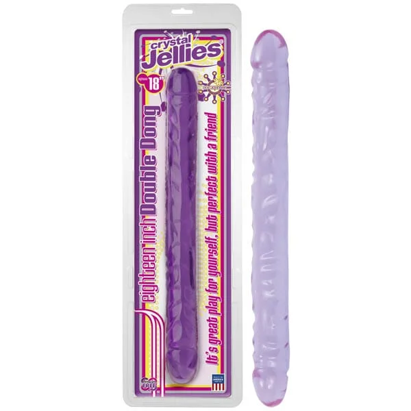 penis-health-monitoring-guide-Crystal Jellies 18'' Double Dong