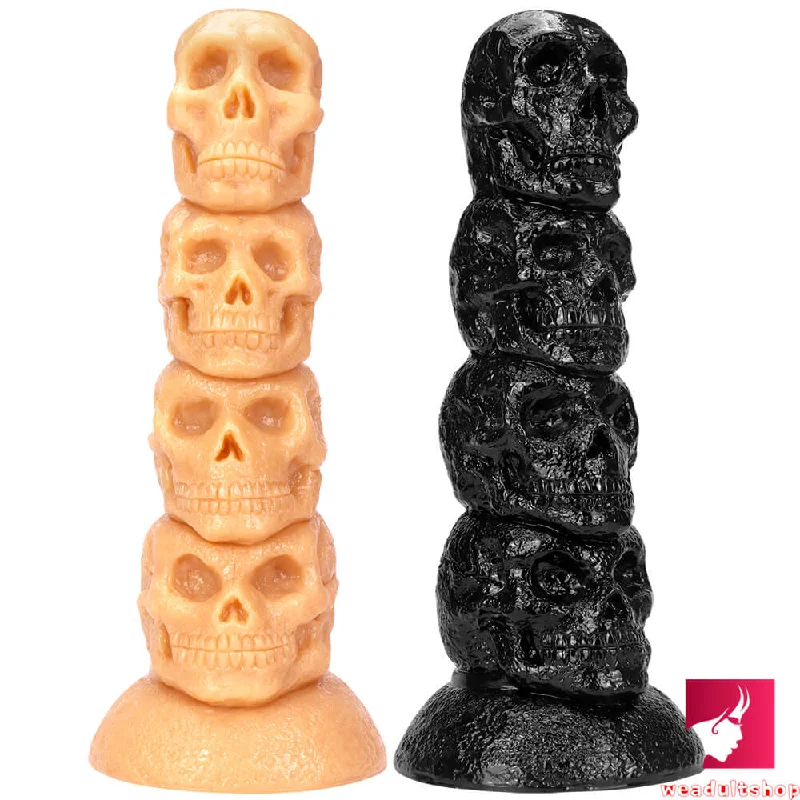 anal toys for intimate moments-14.37in Realistic Skull Odd Big Thick Dildo For Anal Sex Fucking