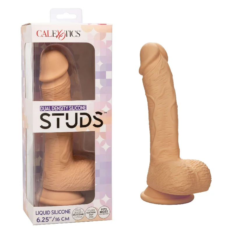 penis-strengthening-methods-simple-Dual Density Silicone Studs 6.25 Inch - Ivory