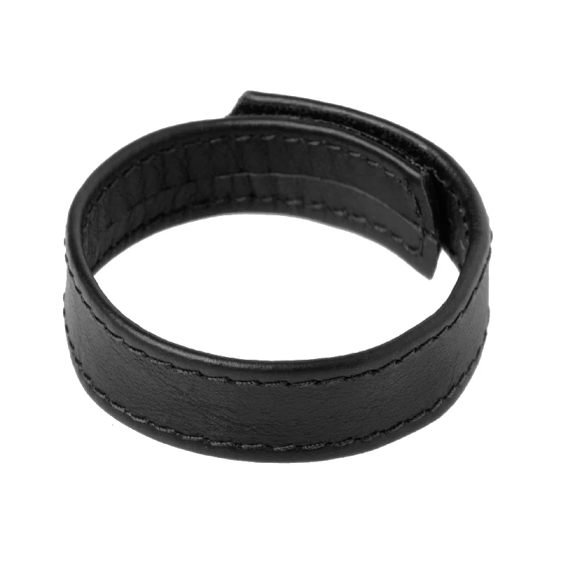 cock ring enhanced grip-Strict Leather Velcro Cock Ring