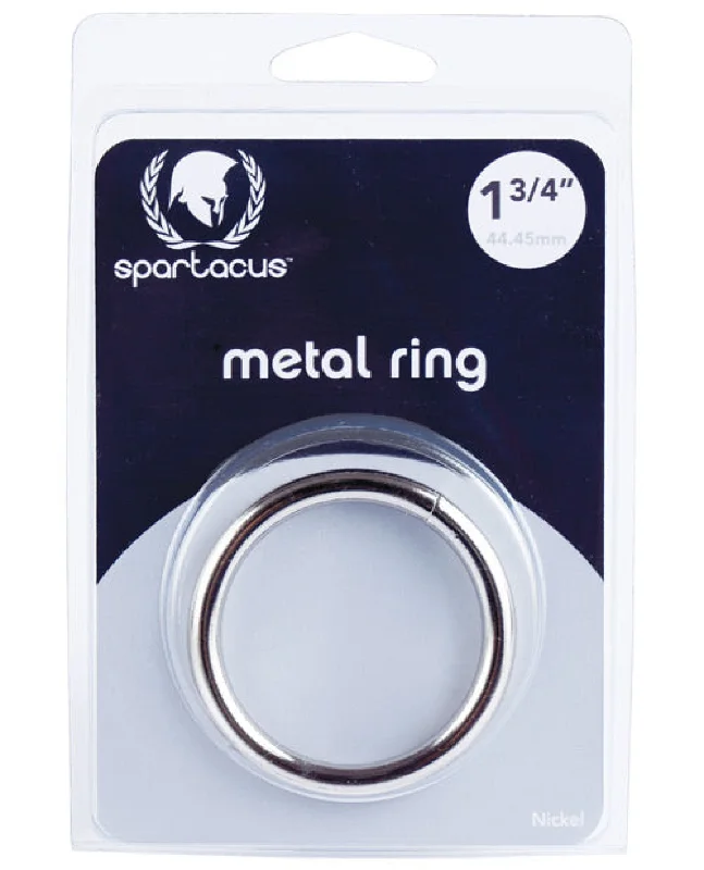 cock ring modern comfort-Spartacus 1.75" Nickel Cock Ring