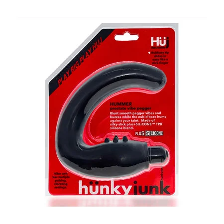 anal toys for quiet fun-Hunkyjunk Hummer Vibe Prostate Pegger Tar