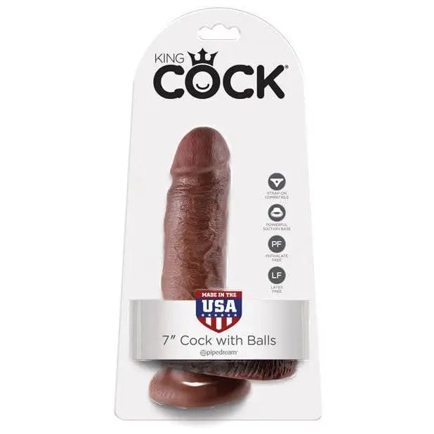 cock ring water grip-King Cock 7" Cock with Balls