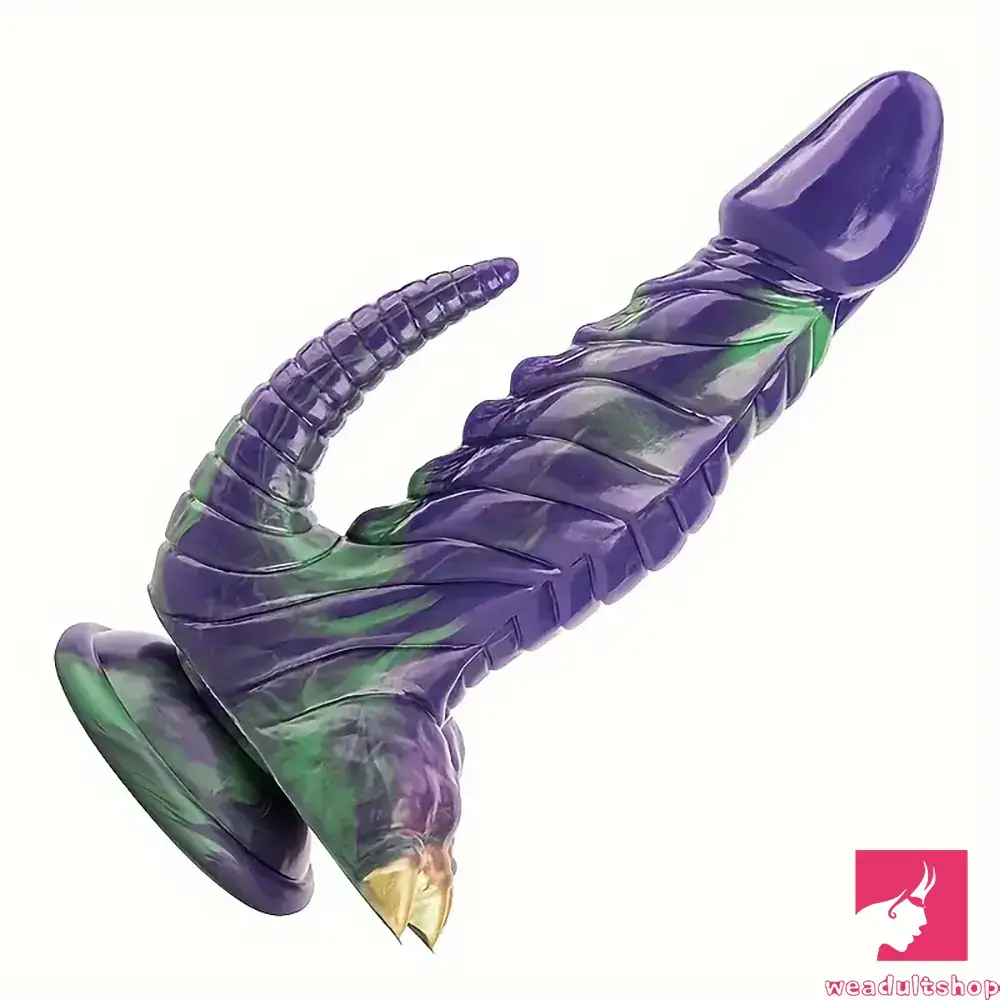 Dildo-expert-8.66in Silicone Soft Big Dragon Monster Dildo For Women Men Anus