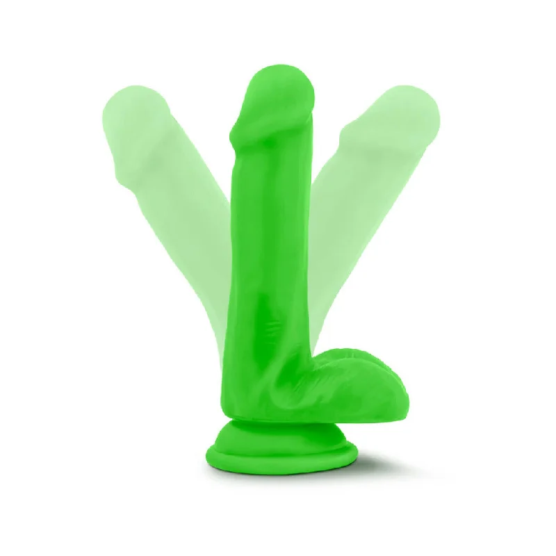 penis-discomfort-during-exercise-Neo - 6 in Dual Density Dildo with Balls