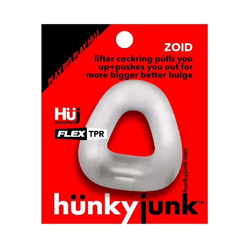 anal toys with sturdy base-hünky junk ZOID Lifter Bulge Cockring - Clear