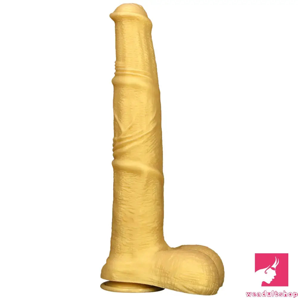 Dildo-manual-16.14in Super Long Silicone Huge Soft Animal Horse Cock Male Dildo