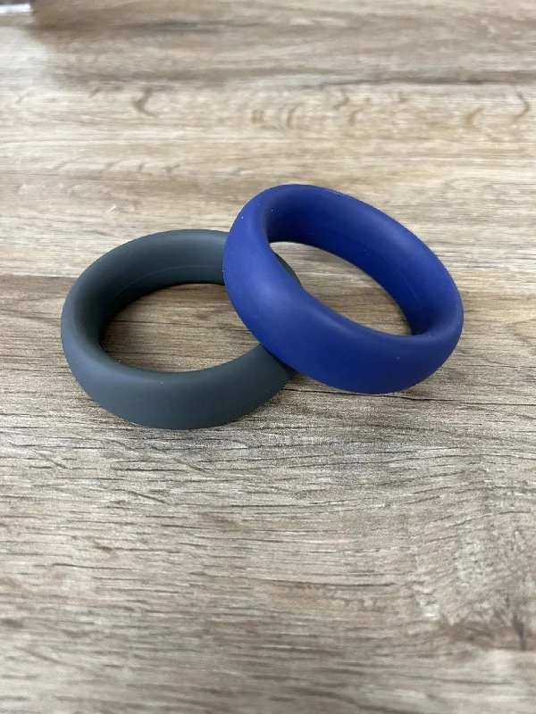 cock ring premium style-Silicone Donut Cockring - 2" Dia