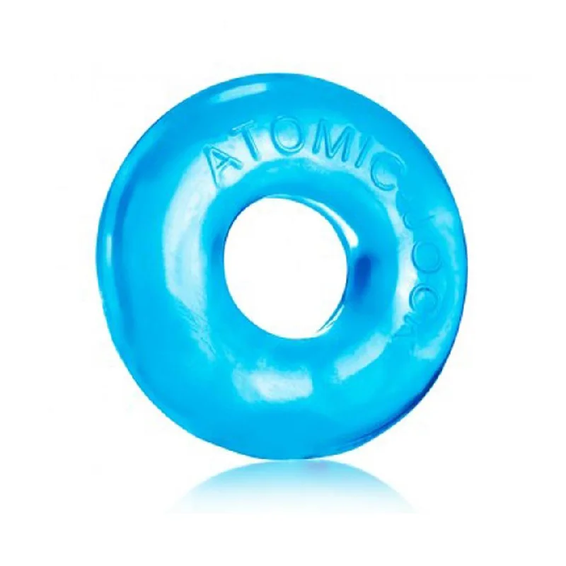 anal toys with slim tip-Oxballs Donut 2 Stretch Cockring - Blue