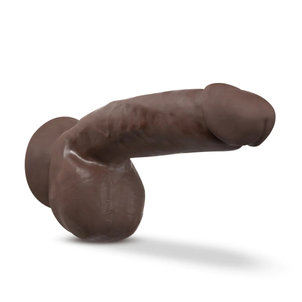 Dildo-seamless-8" Realistic Black Dildo