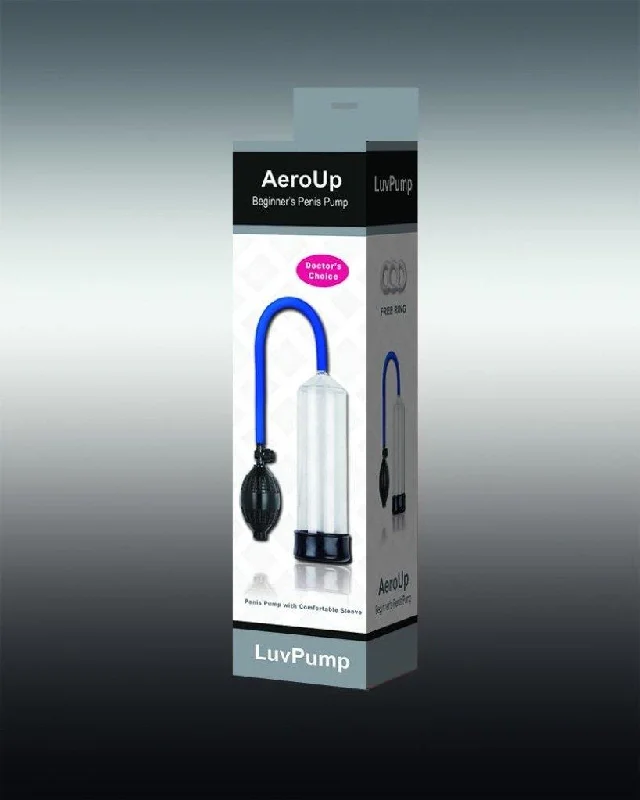 anal toys with soft shaft-Penis Pump AeroUp Clear