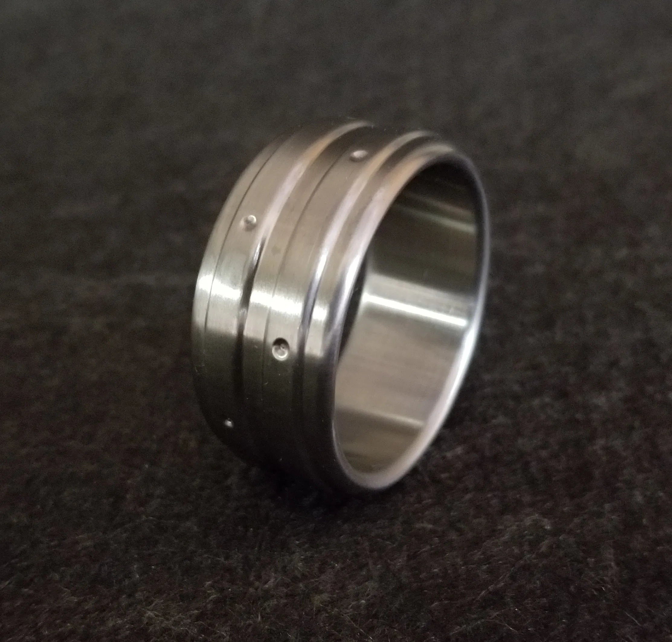 cock ring premium comfort-Divet Dual Style Cockring in Stainless Steel SS