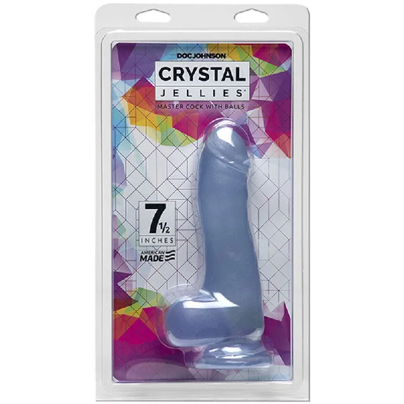 penis-health-checklist-yearly-Crystal Jellies - 7.5 Inch Master Cock With Balls