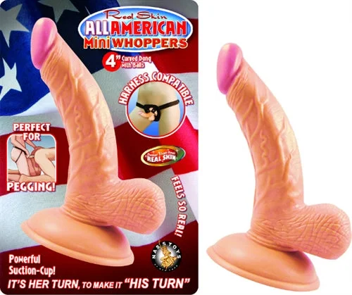 penis-pain-during-sleep-Mini Whoppers 4-Inch Curved Fun Dong for Playful Adventures