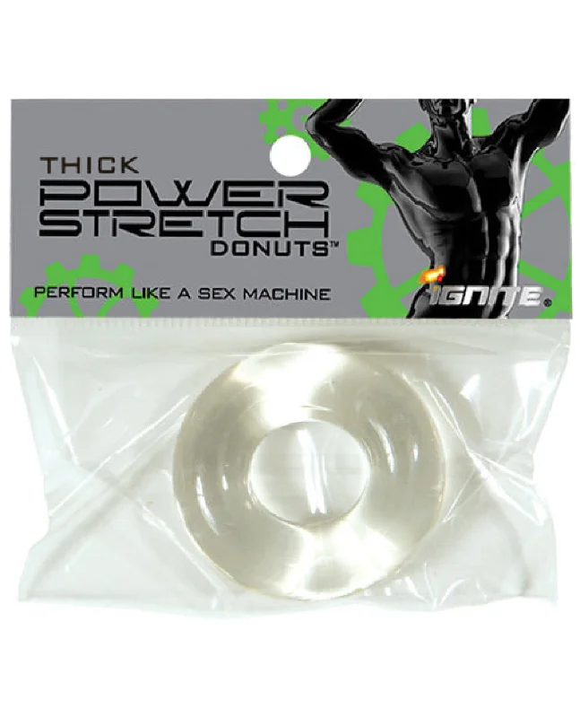 cock ring easy comfort-Ignite Thick Power Stretch Donut Cock Ring