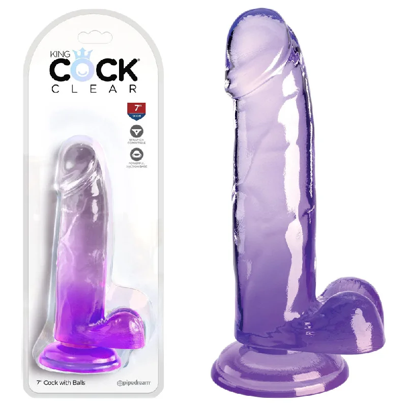 penis-discomfort-solutions-quick-King Cock Clear 7'' Cock with Balls -