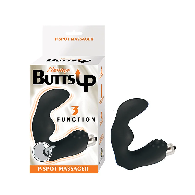 anal toys with strong base-Butts Up P-Spot Massager - Black