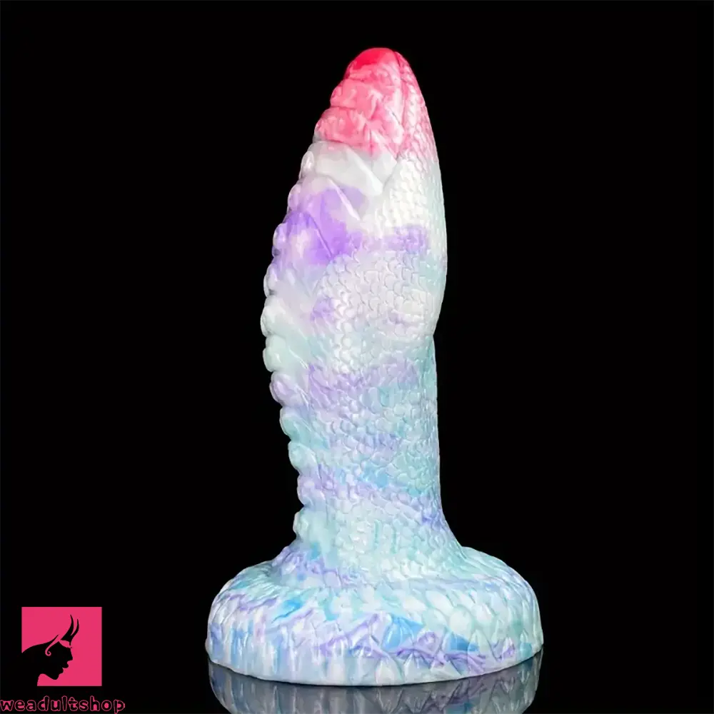 Dildo-final-9in Thick Dragon Octopus Tentacle Big Silicone Dildo For G-spot Massage