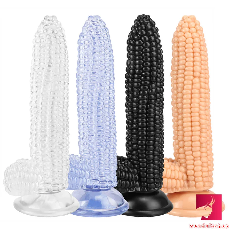 Dildo-wide-8.1in Real Big Corn Dildo Fruit Vegetable Fantasy Dildo Sex Toy