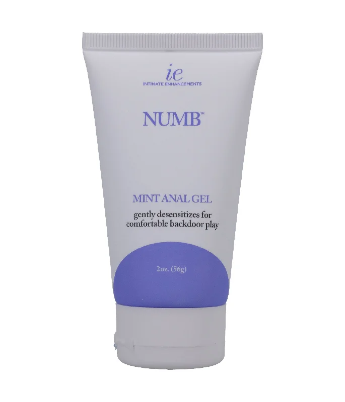 anal toys for slow insertion-Intimate Enhancements Numb - Mint Anal Gel - 2 Oz. - Boxed