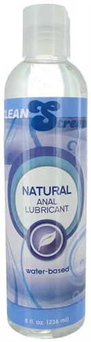 anal toys for couple games-Natural Water Based Anal Lubricant 8 Oz