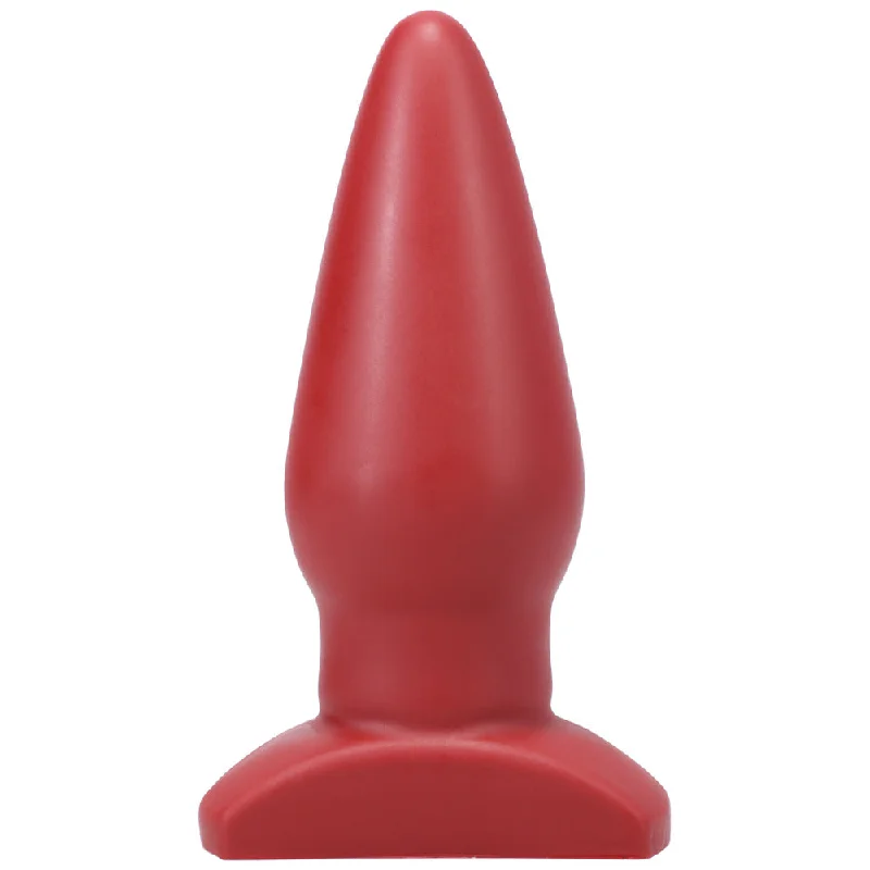 anal toys with soft shaft-Tantus Ringo Anal Plug Crimson